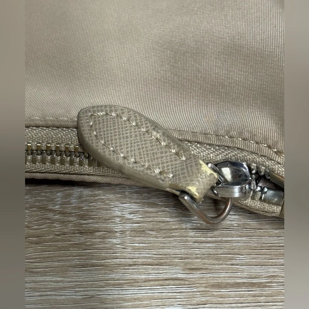 Prada Te-Edition 2005 Re-Nylon Shoulder Crossbody Bag in Beige/Cammeo Collor - Picture 11 of 16